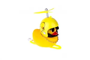 Сигнал ONRIDE Duck (курча), з підсвічуванням, Ø керма 22-32мм - Магазин ВелоБуча