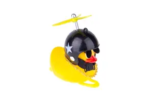 Сигнал ONRIDE Duck (звезда, черный), с подсветкой, Ø руля 22-32мм - Магазин ВелоБуча