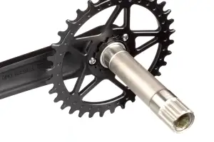 Комплект шатунів ONRIDE Solo Pro 1220, під Hollowtech, 170 мм, 34Т, на 12/11 шв., з кареткою, чорний - Магазин ВелоБуча