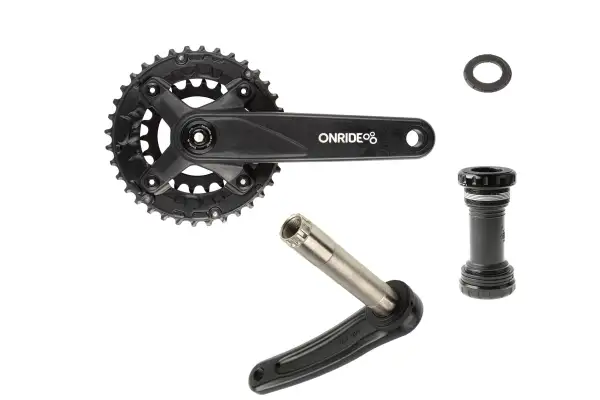 Комплект шатунов ONRIDE Duet Pro 1120, Hollowtech, 170 мм, 36-22Т, BCD 104/64, 11/10/9 шв., с кареткой. - ONRIDE - Магазин ВелоБуча Комплект шатунов ONRIDE Duet Pro 1120, Hollowtech, 170 мм, 36-22Т, BCD 104/64, 11/10/9 шв., с кареткой. - Магазин ВелоБуча