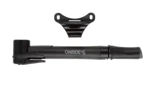 Насос компактний ONRIDE Vise пластиковий, 25см, макс. тиск 80 PSI, головка з двома отворами під FV/AV - Магазин ВелоБуча