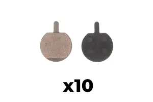 Колодки гальмові дискові ONRIDE Core XNINE для Promax DSK-400, DSK601j, напівметал, ОЕМ 10 пар - Магазин ВелоБуча
