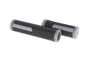 Грипсы ONRIDE Tile, 130/92 мм, черный/серый - Магазин ВелоБуча