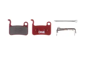 Гальмівні колодки дискові DNK LX, напівметал (для Shimano M975/M800/M775/M585/S500)