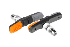 Колодки гальмові ONRIDE Molar, 72 мм, 3-х компонентні, помаранчеві (для V-brake) (polybag) - Магазин ВелоБуча