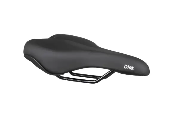 Седло DNK Base 40, стальные рамки, 260x180 мм, черный - DNK - Магазин ВелоБуча Седло DNK Base 40, стальные рамки, 260x180 мм, черный - Магазин ВелоБуча