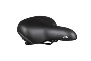 Седло DNK Base 50, стальные рамки, 249x208 мм, пружины, черный - Магазин ВелоБуча
