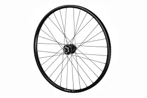 Колесо ONRIDE переднее 27,5 DISC, пром. подш., 32 отв., с эксц., 584х22, пистон., E-Bike, черное - Магазин ВелоБуча