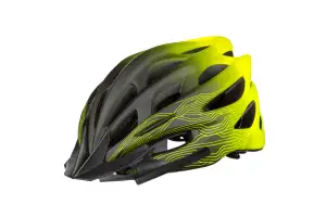 Шолом ONRIDE Mount матовий чорний-жовтий неон L (58-61 см) - Магазин ВелоБуча