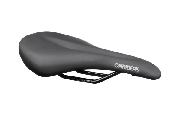 Седло ONRIDE Feel 20, стальные рамки, 254x158 мм, с отверстием, черный - ONRIDE - Магазин ВелоБуча Седло ONRIDE Feel 20, стальные рамки, 254x158 мм, с отверстием, черный - Магазин ВелоБуча