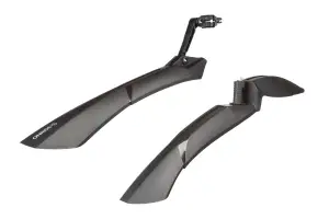 Комплект крил ONRIDE Brut 20 24/26/29 (розмір: переднє: 86х600; заднє: 90х525 мм), чорний - Магазин ВелоБуча