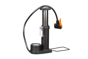 Насос напольный ONRIDE Magic 20 алюминий, макс. давление 120 psi, головка с двумя отверстиями под FV/AV - Магазин ВелоБуча