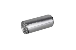 Велосипедна фара ONRIDE Cub срібляста (200 lm, 700 mAh, Type-C), алюмінієва - Магазин ВелоБуча