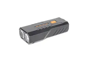 Велосипедная фара ONRIDE Spark 20 (300 lm, 5000 mAh, Type-C), функ. Power Bank, пластиковая - Магазин ВелоБуча