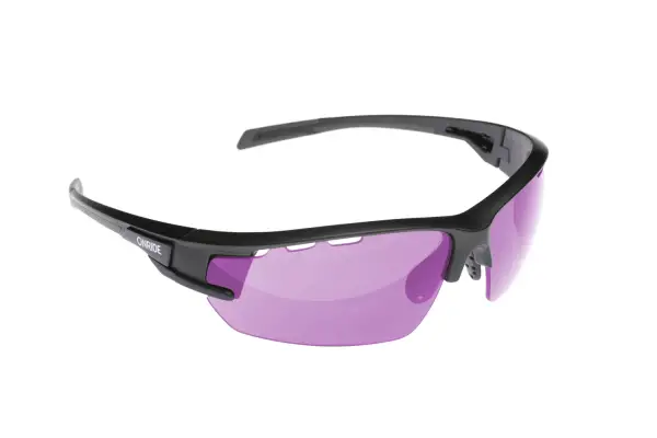 Окуляри ONRIDE Leader 40 із лінзами HD purple (19%) чорний - Магазин ВелоБуча