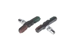 Колодки гальмові ONRIDE Molar, 72 мм, 3-х компонентні, коричневі (для V-brake) (polybag) - Магазин ВелоБуча