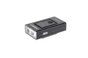 Велосипедна фара ONRIDE Wombat (400 lm, 1500 mAh, Micro USB), дисплей інд. заряду, алюмінієва - Магазин ВелоБуча