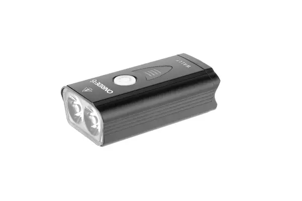 Велосипедна фара ONRIDE Wally (900 lm, 2800 mAh, Type-C), алюмінієва - Магазин ВелоБуча