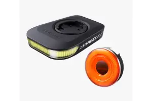 Комплект света Ravemen LS03: FR160 + CL05 (160 + 30 lm, 380 + 200 mAh) - Магазин ВелоБуча