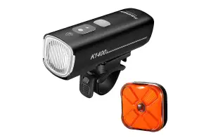 Комплект світла Ravemen LS34: K1400 + CL06 (1400 + 50 lm, 4000 + 500 mAh) - Магазин ВелоБуча