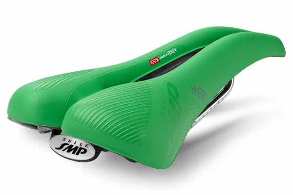 Седло Selle SMP HYBRID Зеленый ITALY - Магазин ВелоБуча