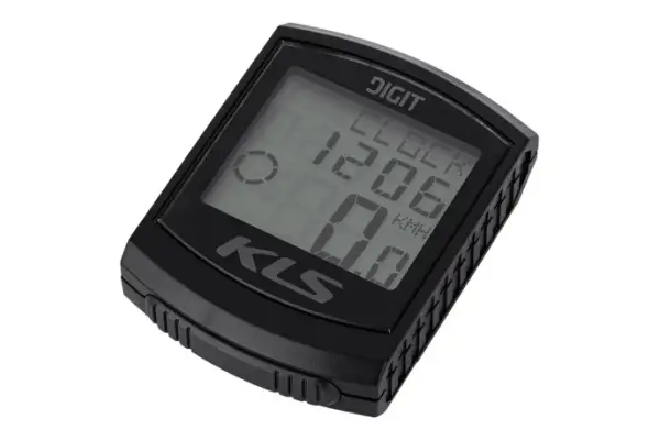 Велокомпютер дротяний KLS Digit сірий 9-функцій - Магазин ВелоБуча