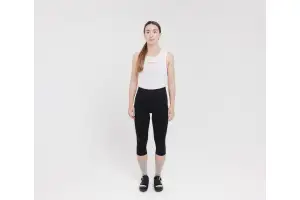 Велотрусы женские без лямок с памперсом KLS Maddie 3 3/4 черный M