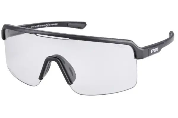 Очки R2 BOOST black (matt), линза clear to grey PC Photochromic, кат. 0-3 - R2 - Магазин ВелоБуча Очки R2 BOOST black (matt), линза clear to grey PC Photochromic, кат. 0-3 - Магазин ВелоБуча