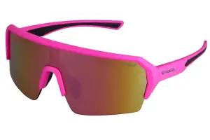 Детские очки R2 HYPE neon pink (matt), линза brown (pink chrome) PC, кат. 3