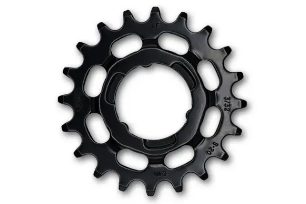 Звезда задняя KMC Shimano Narrow 20T черная 3/32 - Магазин ВелоБуча