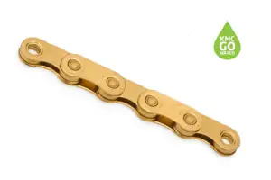 Ланцюг KMC X Flat Ti-N Gold 13/12 шв. SRAM, 126 л. + замок