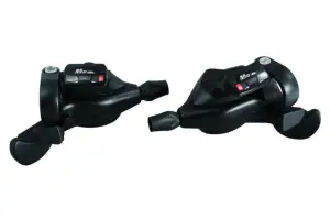 Манетки SunRace DLM33 R8/L3, левая/правая, на 3/8 скоростей с дисплеем передач - Магазин ВелоБуча