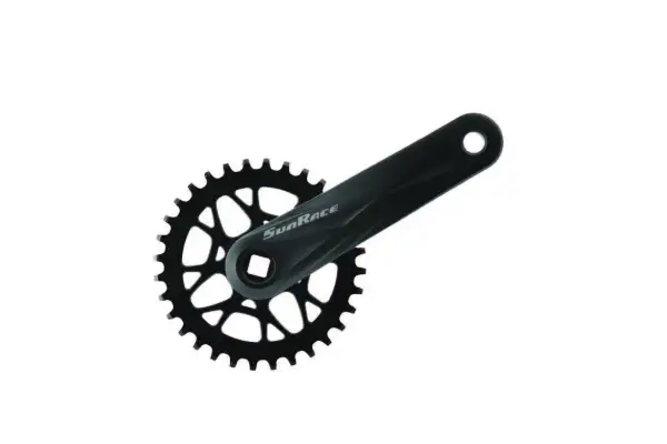 Комплект шатунів SunRace FCM53U під квадрат, 170 мм, 32T, на 11/10/9шв., чорний - Магазин ВелоБуча