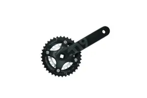 Комплект шатунов SunRace FCM926 под квадрат, 175 мм, 36-22T, 104/64BCD, алюминиевая звезда, на 9шв., ч - Магазин ВелоБуча