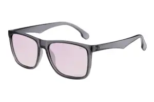 Окуляри Relax Alburry сірі глянсові, лінза smoke (Polarized TAC 1,1mm), фіолетовий, кат. 3