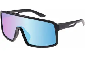 Окуляри Relax Gull чорні матові, лінза smoke (Polarized TAC 1,0mm), purple revo, кат. 3