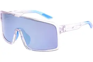 Окуляри Relax Gull кристалічні/прозорі кристалічні, лінза smoke (Polarized TAC 1,0 mm), ice blue revo