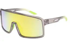 Очки Relax Gull серые матовые, линза brown (Polarized TAC 1,0mm), yellow revo, кат. 3