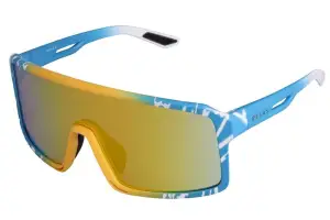 Окуляри Relax Gull blue, white matt, лінза brown (PC), oranžová revo, кат. 2