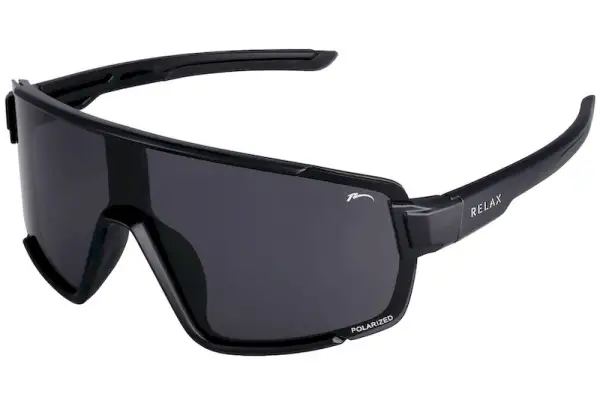 Очки Relax Jump black matt, линза smoke (TAC 1,0mm polarized), кат. 3 - Relax - Магазин ВелоБуча Очки Relax Jump black matt, линза smoke (TAC 1,0mm polarized), кат. 3 - Магазин ВелоБуча