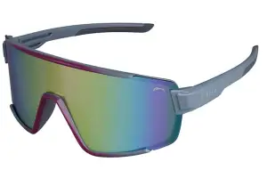 Окуляри Relax Jump black matt, лінза brown (PC), rose gold revo, кат. 3