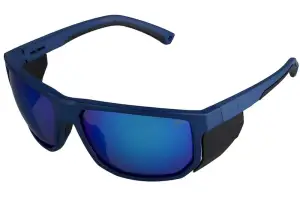Окуляри Relax Mont Blanc blue matt, лінза smoke (PC), ice blue revo, кат. 4