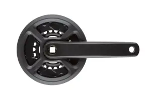 Комплект шатунов Prowheel TM-CY01, под квадрат, 175 мм, 36-22T, на 8/7/6 шв., черный
