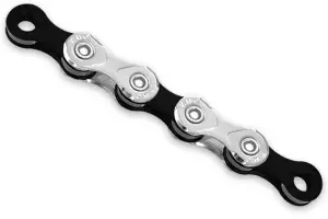 Ланцюг KMC X10 Silver/Black 10 швидкостей 116 ланок срібний/чорний + замок ОЕМ (уп. 5 штук) - Магазин ВелоБуча
