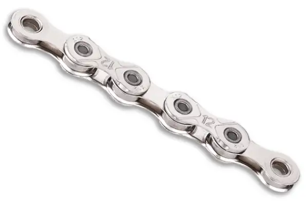 Цепь KMC X12 Silver 12 скоростей 126 звеньев серебряный + замок - Магазин ВелоБуча