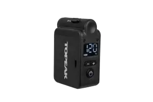 Насос електр Topeak E-Booster Digital з/маном 8bar/120psi 162г - Магазин ВелоБуча
