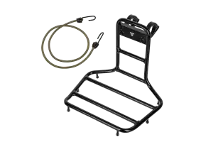 Багажник на руль Topeak Handlebar Rack до 4.5кг с/шнур Cargo Elastic Cord 120см алю черный 320г - Магазин ВелоБуча