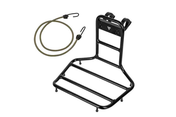 Багажник на руль Topeak Handlebar Rack до 4.5кг с/шнур Cargo Elastic Cord 120см алю черный 320г - Topeak - Магазин ВелоБуча Багажник на руль Topeak Handlebar Rack до 4.5кг с/шнур Cargo Elastic Cord 120см алю черный 320г - Магазин ВелоБуча
