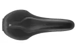 Сідло Selle Royal SCIENTIA A1 Athletic, 3D skingel, оббивка Black Gummy/Black mokka, 289х127мм, 380г, рейли сталь + Curva suspension, unisex, чорне - Магазин ВелоБуча