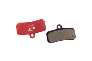 Колодки гальмівні JAGWIRE Sport Disc DCA005 (2 шт) - Shimano® Saint M820, M810, Zee M640 Red - Магазин ВелоБуча